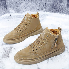 Women's Non Slip Warm Hiking Shoes Zipper Camping Shoes