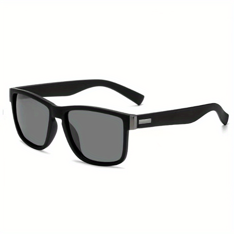Men's Vintage Polarized Sunglasses Retro Square Frame Mixed Sun Glasses