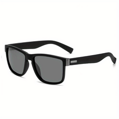 Men's Vintage Polarized Sunglasses Retro Square Frame Mixed Sun Glasses