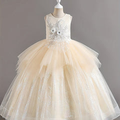 Sparkle Formal Dress For Girls Pageant Party Wedding Evening Long Maxi Gown
