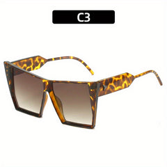Men's Square Sunglasses for Street Photography Party