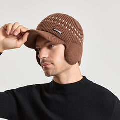 Ear Protection Fleece Baseball Cap Winter Warm Hat