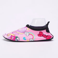 Girl's Rainbow Pony Water Shoes Non Slip Lightweight