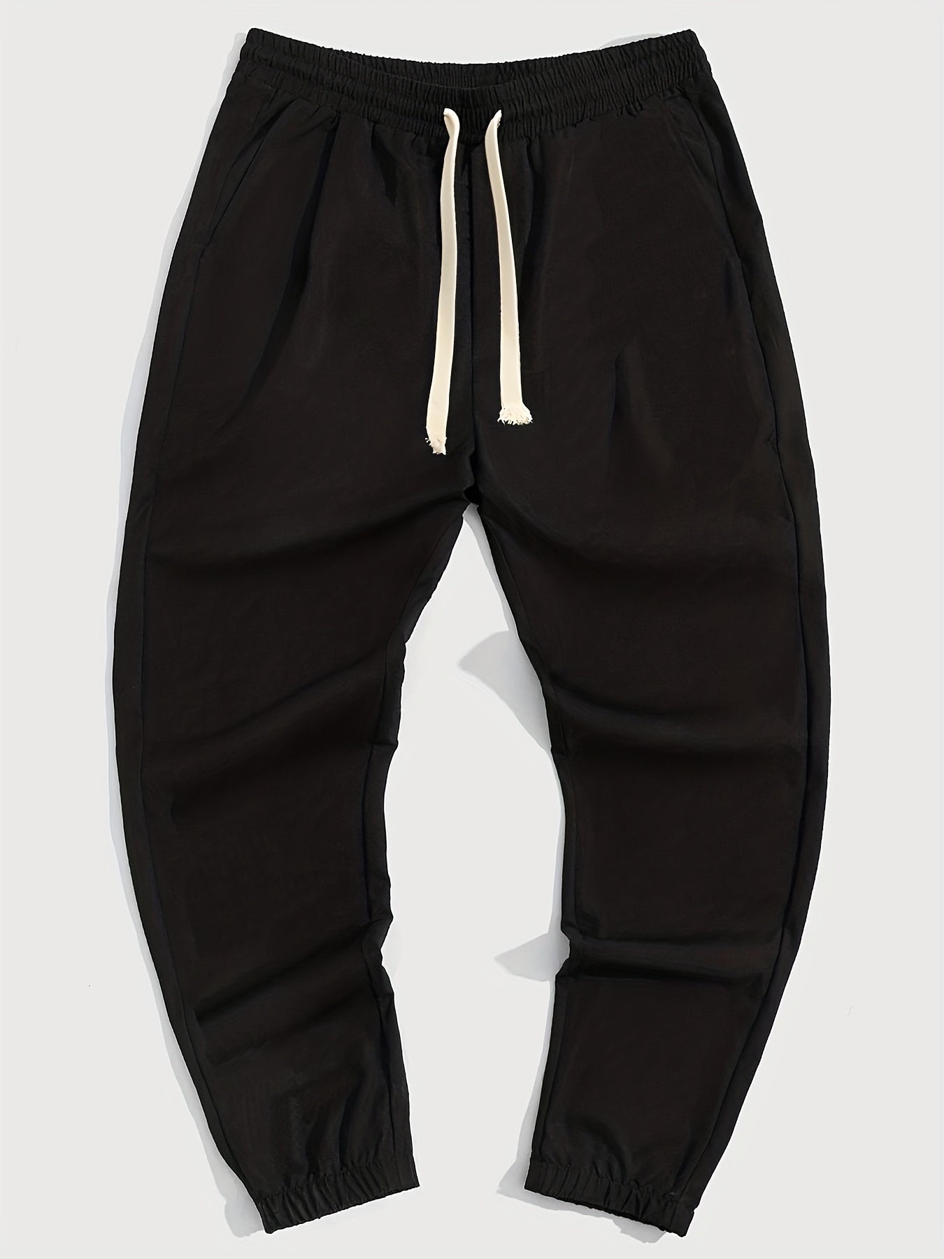 Men's Drawstring Sweatpants Loose Fit Casual Joggers