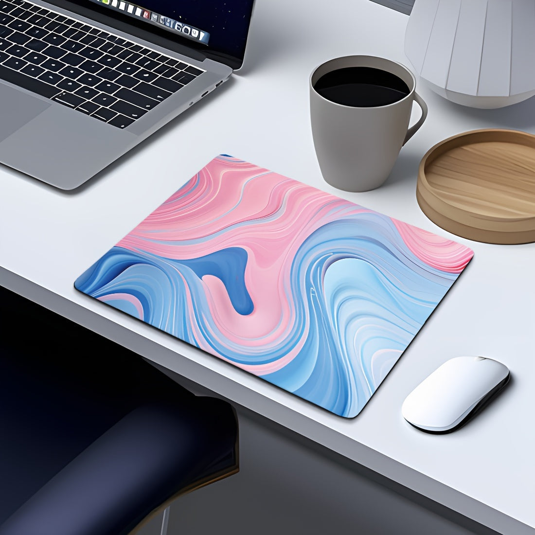 Fluid Painting Series Small Desktop Mouse Pad Office Home Computer Accessories