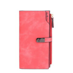 BAELLERRY2025 Women'S Long Wallet with Zipper Clutch
