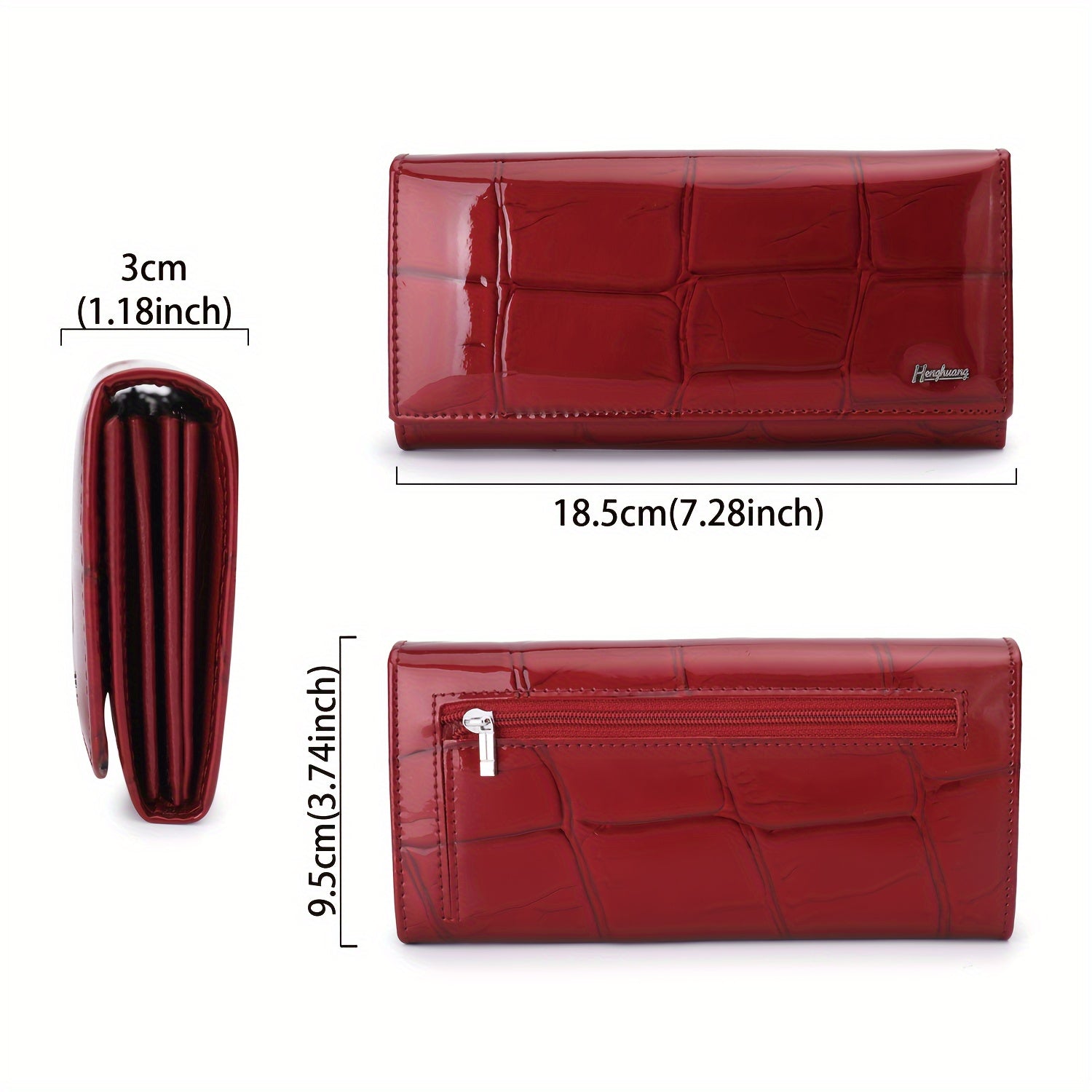 Women's Mini Wallet with Magnetic Closure Fold Coin Purse