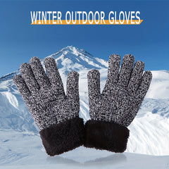 Winter Gloves Men Women Elastic Fishing Warm Texting Soft Lining