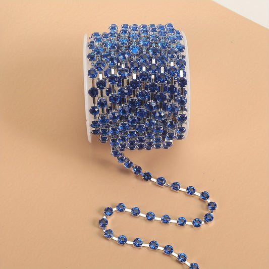 400cm Rhinestone Chain for Shoes & Clothing Decoration DIY Accessories