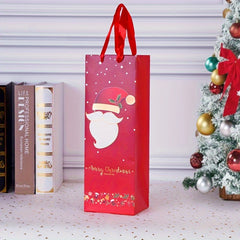 4pcs Christmas Wine Bag Gift Bag Wine Bag 11 99x35 05x10 01cm