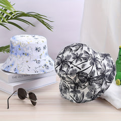 Coconut Tree Print Bucket Hat Unisex Sun Hat