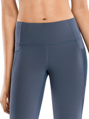 High Waisted Yoga Leggings with Pockets & Tummy Control