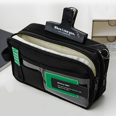 Large Capacity Pencil Case Handheld Stationery Bag for School Office