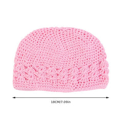 Children's Mesh Hat Hand Knitted Cotton Line Hat