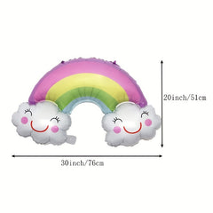 Rainbow Cloud Balloon for Birthday Party Decorations