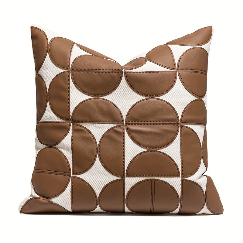 Geometric Abstract Stitching Cushion Pillow Cover for Home & Outdoor