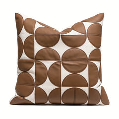 Geometric Abstract Stitching Cushion Pillow Cover for Home & Outdoor