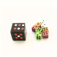 Colorful Explosion Dice Magic Prop Funny Performance Toys