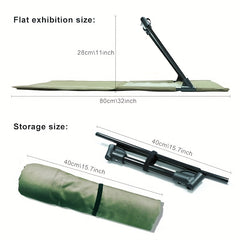 Portable Folding Outdoor Camping Chair Lightweight Comfortable Lazy Chair