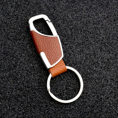 2pcs Leather Keychain Creative Gift For Men