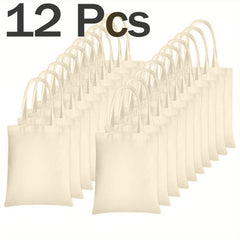 Sublimation Blank Canvas Tote Bags for DIY Projects