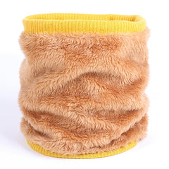 Men's Double Layer Velvet Thickened Winter Scarf