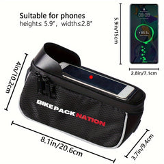 Waterproof Bicycle Bag Touch Screen Phone Bag Outdoor Cycling