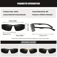 RoyalHot Polarized Rectangle Sunglasses Driving Sun Glasses Shades