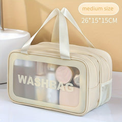 Waterproof Travel Toiletry Bag Translucent Makeup Bag