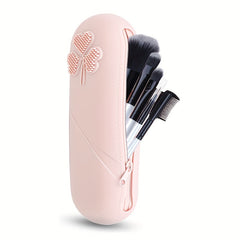 Silicone Makeup Brushes Holder Travel Brush Case