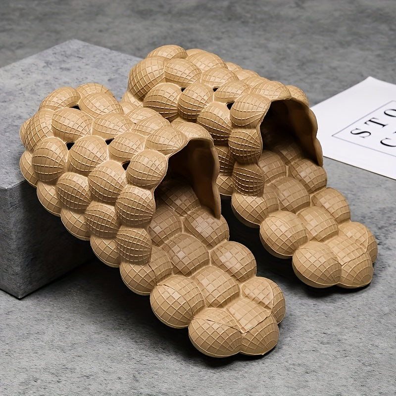 Men's Bubble Slides Assorted Colors Casual Walking Slippers