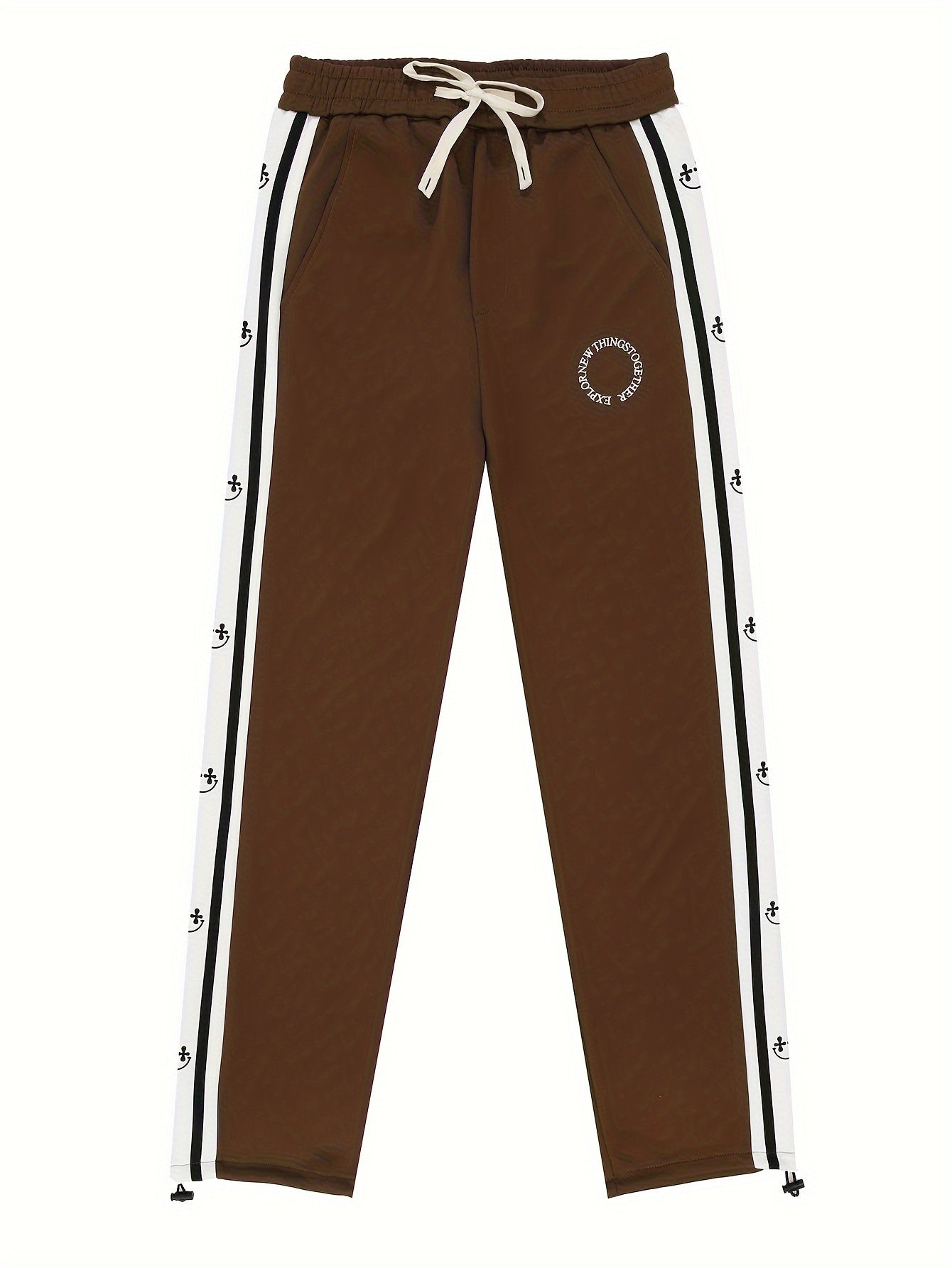 Men's Active Loose Pants With Pockets Outdoor Fitness Trousers