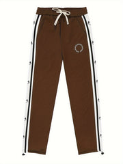 Men's Active Loose Pants With Pockets Outdoor Fitness Trousers
