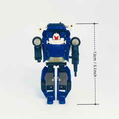 Transforming Race Car to Robot 80s Reissue Toy Set