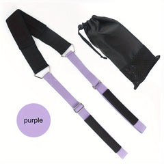 Yoga Stretching Strap Leg Stretcher Elastic Band For Exercising