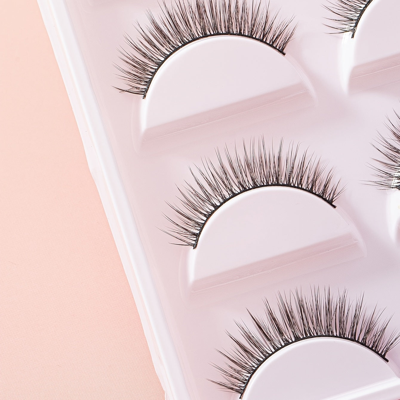 Fluffy 14mm Cat Eye False Eyelashes - Thick Curled Makeup Tools