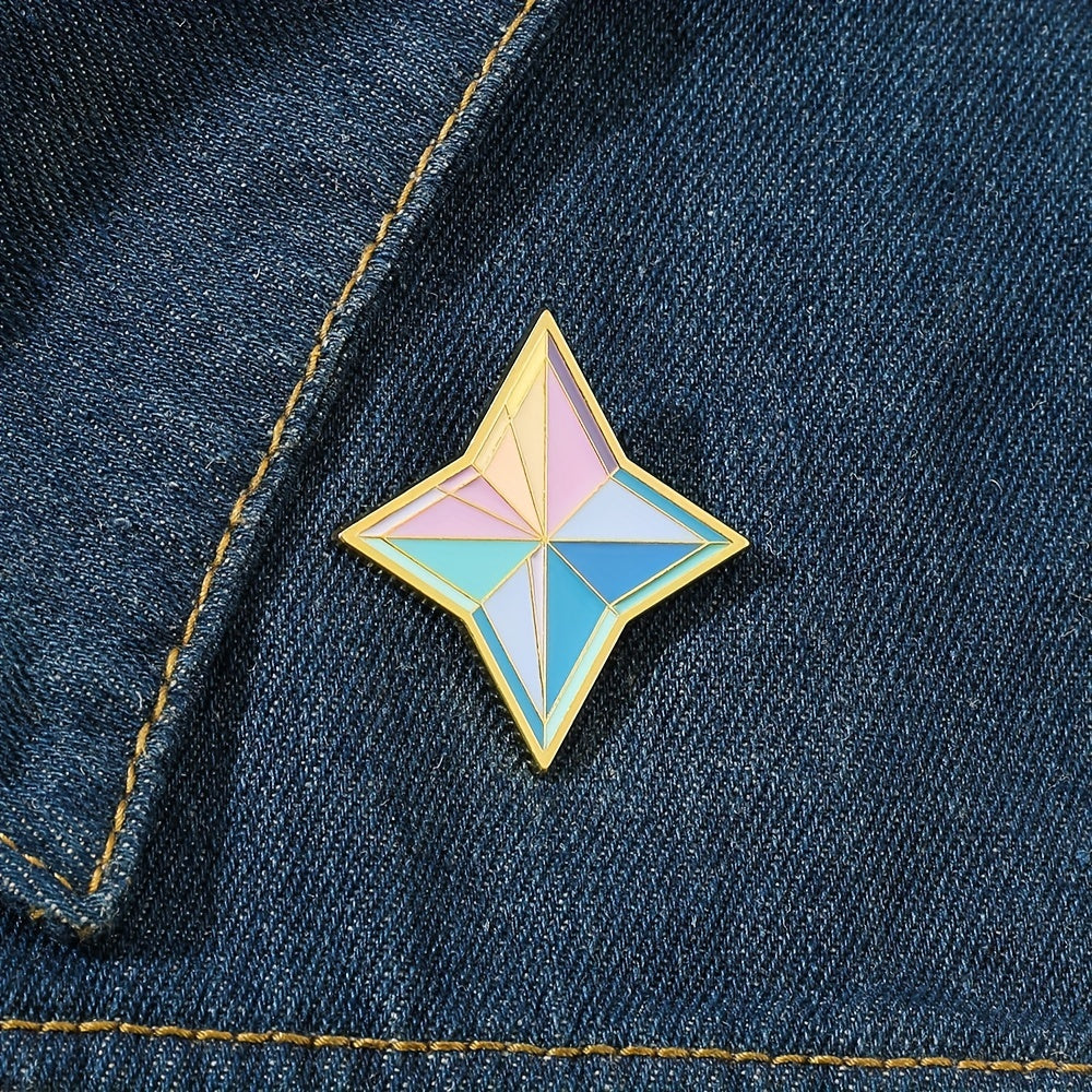 Anime Star Lapel Pin for Cosplay Fans