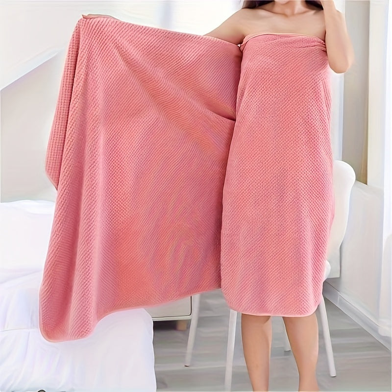 Soft Bath Sheet Large Towel for Home Bathroom - Absorbent and Skin-Friendly