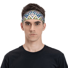 Vibrant Tie Dye Headband for Sports & Casual Wear - Thanksgiving & Halloween