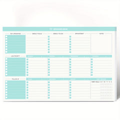 Daily To Do List Notepad Tear Off Planning Pad 52 Sheets