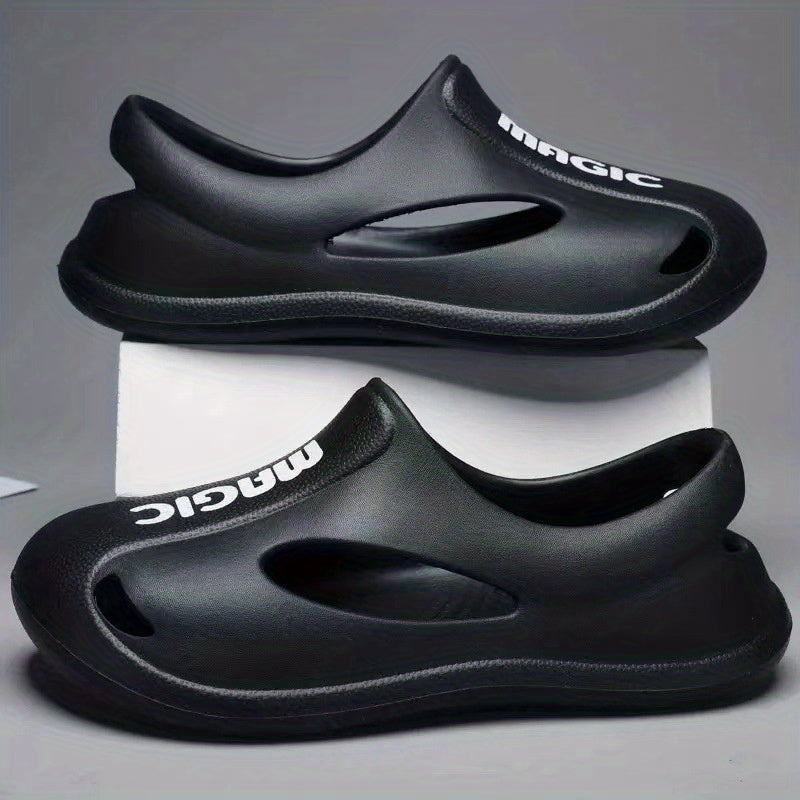 Men's Closed Toe Water Shoes for Outdoor Beach Spring Summer