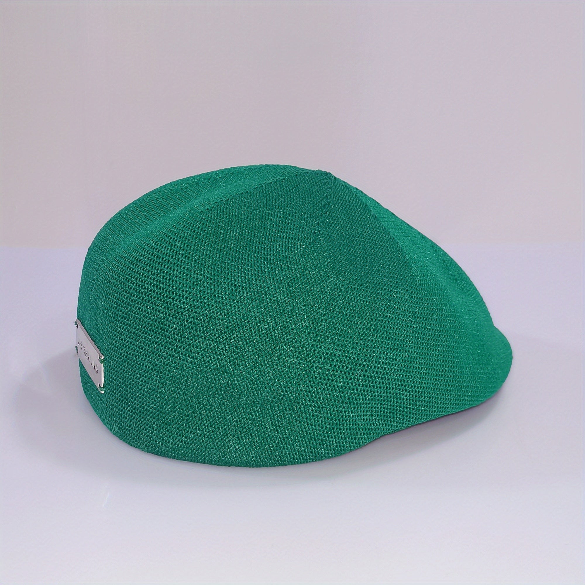 Hollow Out Crochet Beret Candy Lightweight Beret Cap Breathable Newsboy Hat