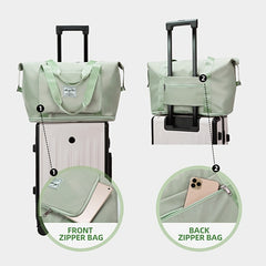 Foldable Tote Bag Dry Wet Separation Gym Fitness Swimming Lightweight
