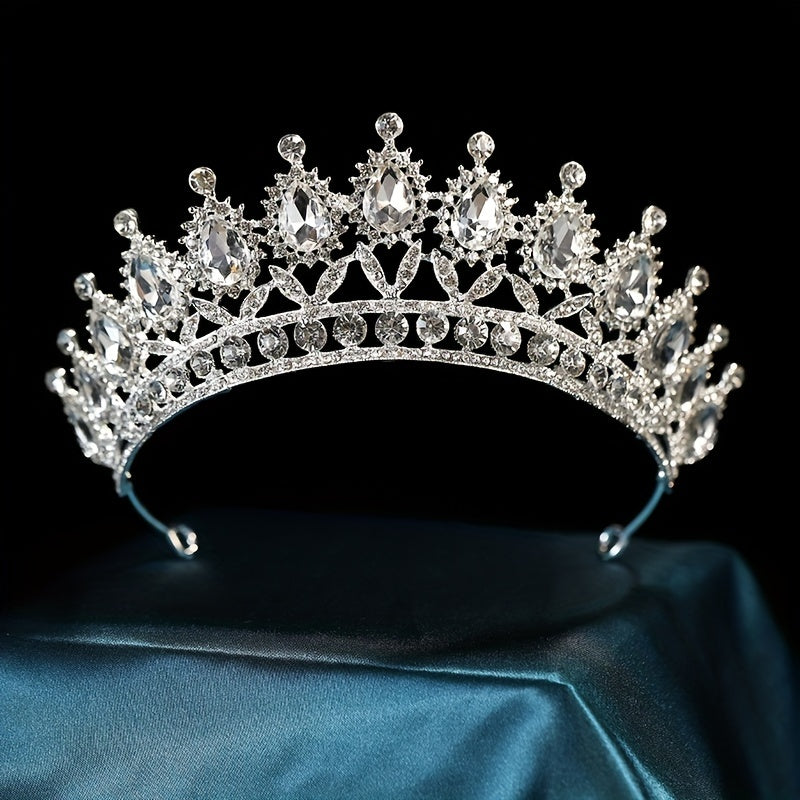 Crystal Headband Princess Crown Tiara Birthday Party