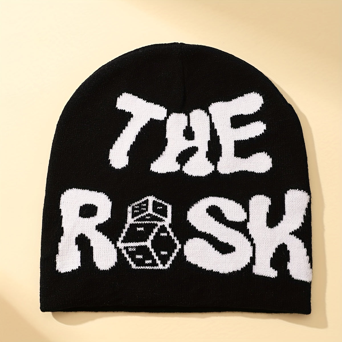 Fashionable Sport Windproof Knit Beanie Hat Embroidery Warm Ski Cold Hat