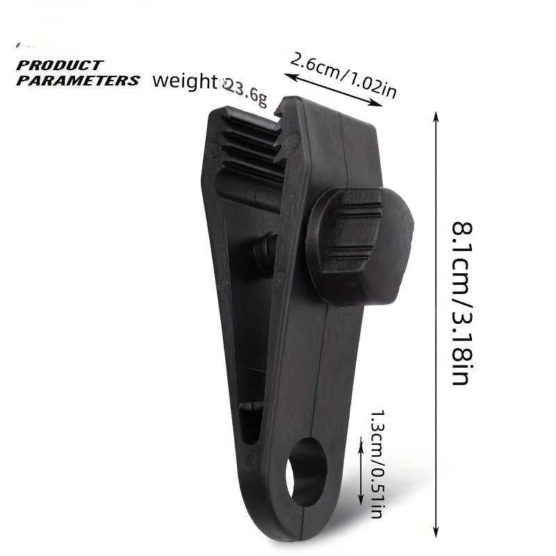 12pcs Heavy Duty Tarp Clip Clamps for Tents Caravan Garden Shade Cloth Cover