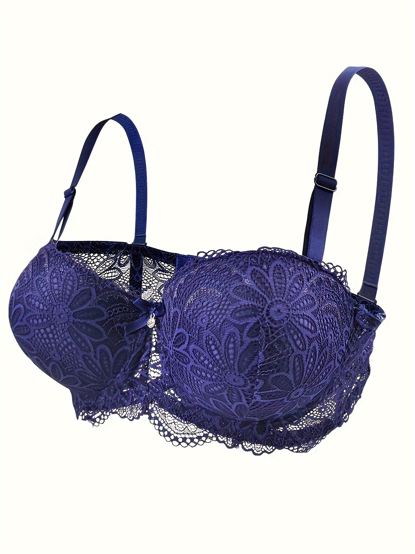 Lace Push Up Bra Comfy & Breathable Women's Lingerie