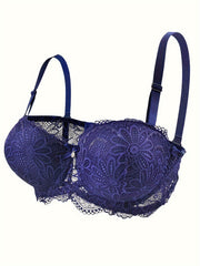 Lace Push Up Bra Comfy & Breathable Women's Lingerie