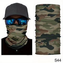 Camouflage Cycling Face Mask Military Scarf Neck Gaiter Balaclava
