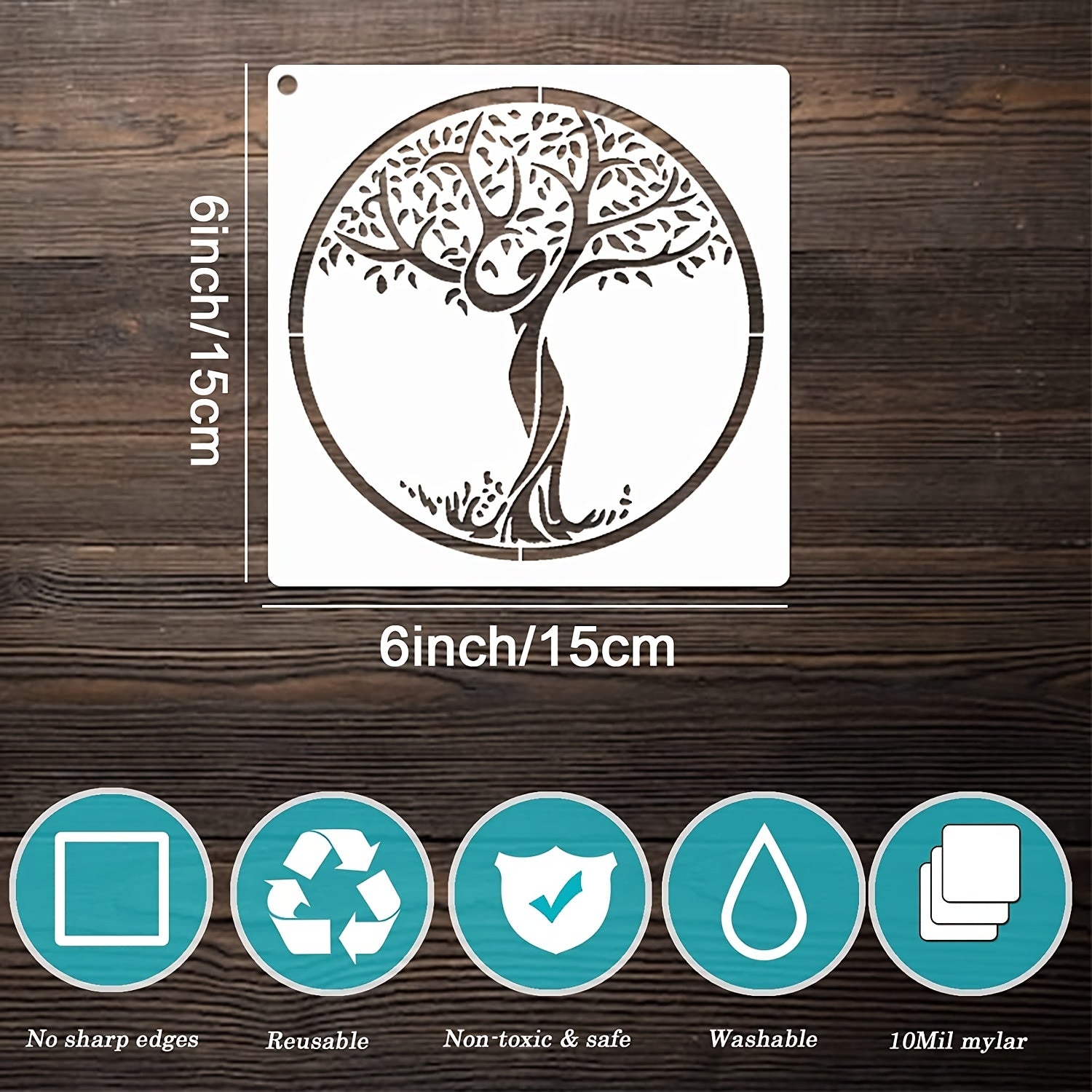 12pcs Tree Stencils Tree Of Life Stencil For Painting On Wood Airbrush